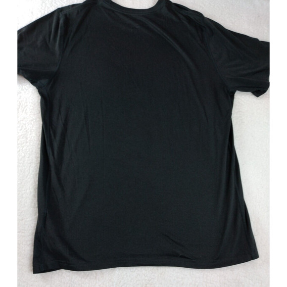 NIKE‎ Men's Logo Dri-FIT Short Sleeve T-Shirt Black Size Large - Picture 11 of 11